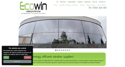 Desktop Screenshot of ecowin.co.uk