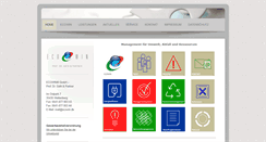 Desktop Screenshot of ecowin.de