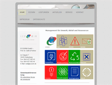 Tablet Screenshot of ecowin.de